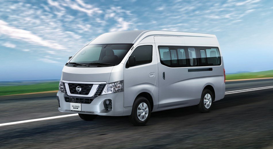 Comfortable 10-seater van available for rent in Dubai and Abu Dhabi from A-One Bus Rental