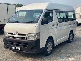 14 seater van available for rent in Dubai, ideal for medium-sized group transport