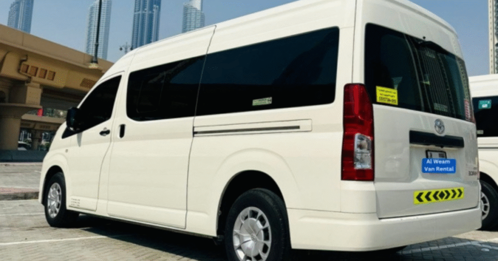 hire a van in dubai
