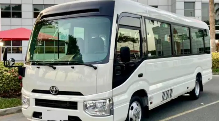 Minibus rental service providing comfortable transportation for small groups-a-one bus rental