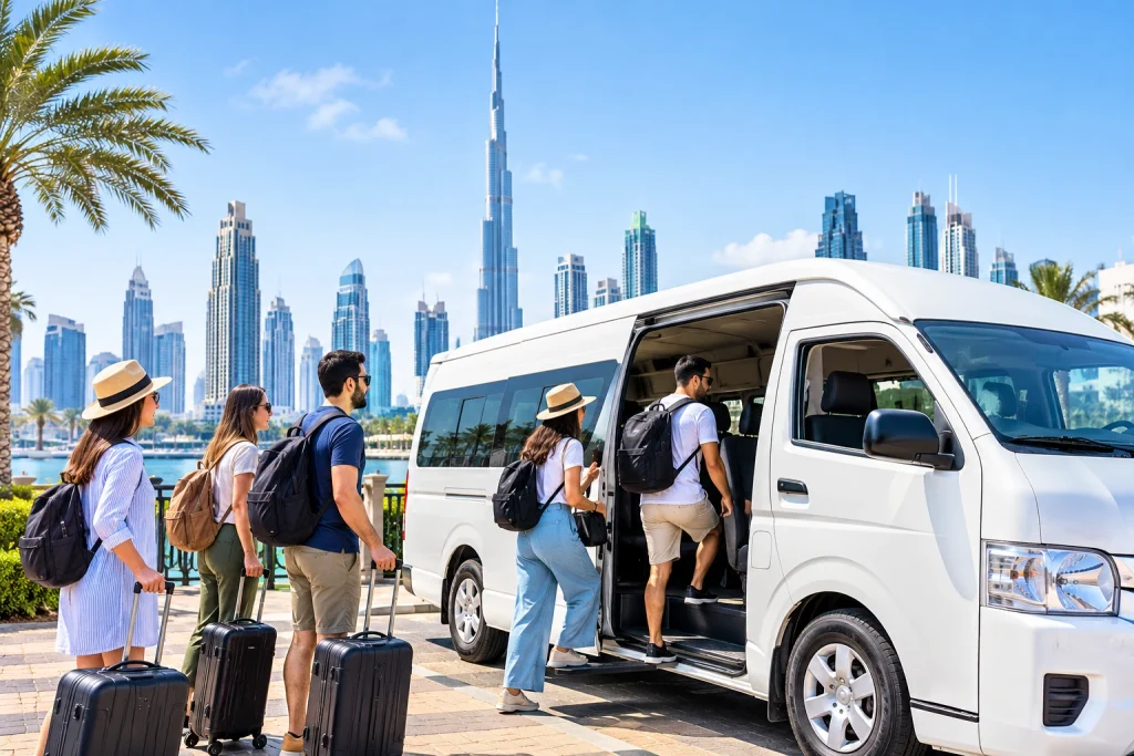 Minibus for Group Travel in Dubai - A-One Bus Rental