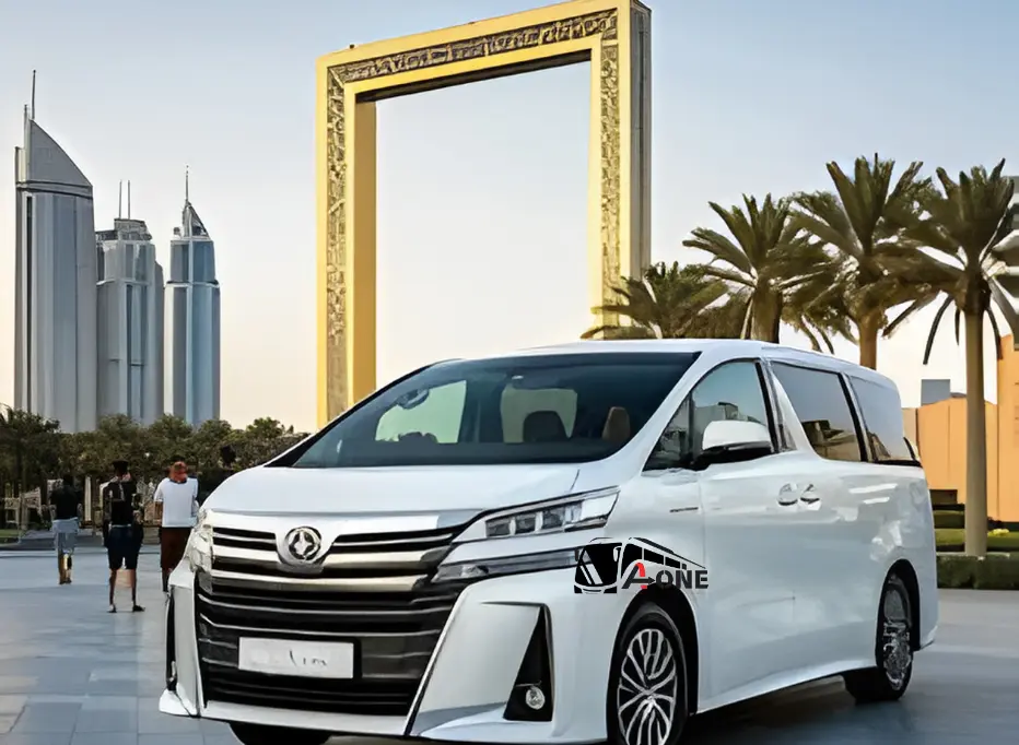 Toyota Previa 7 seater minivan rental