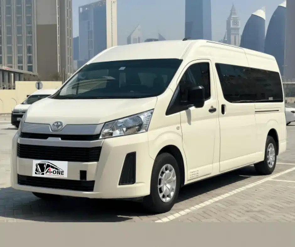 minibus rental in dubai with driver