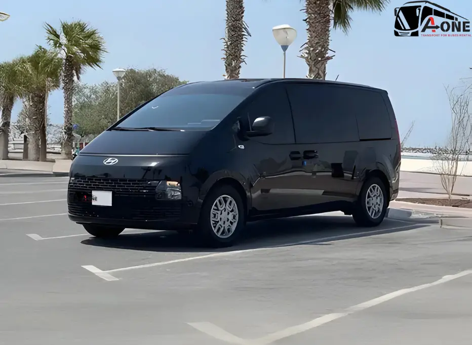 10 seater van for rent in Dubai for small group travel