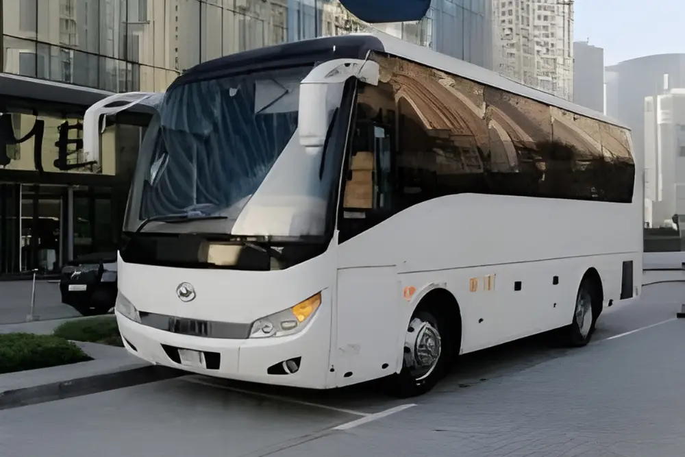 30 seater coaster bus for rent in Dubai for group travel