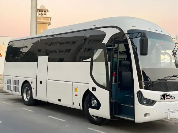 premium 35 seater bus for rent in Dubai with modern features